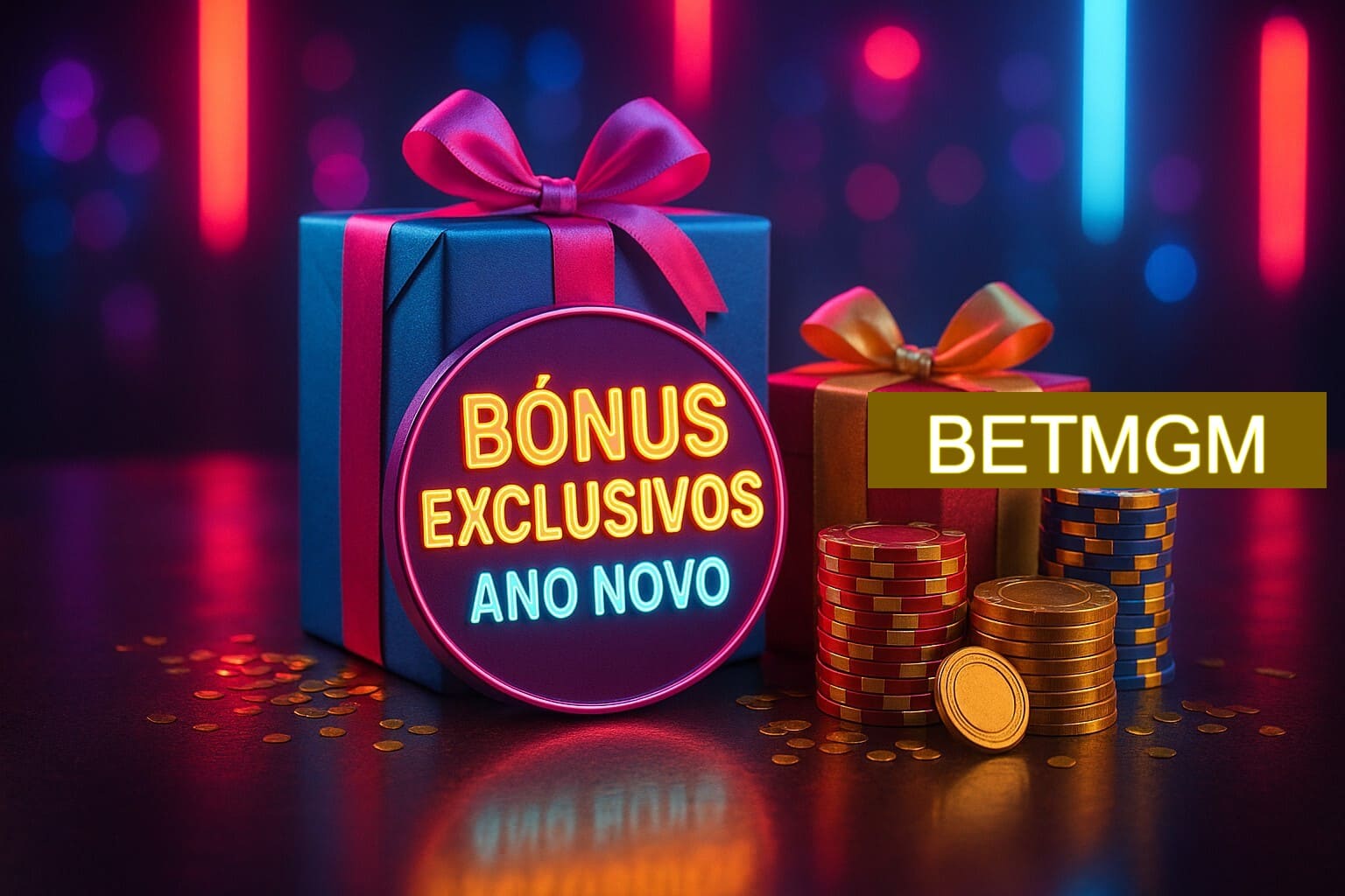 Promoções de Ano Novo no BETMGM